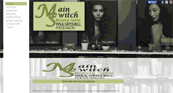 Desktop Screenshot of mainswitchsalonct.com